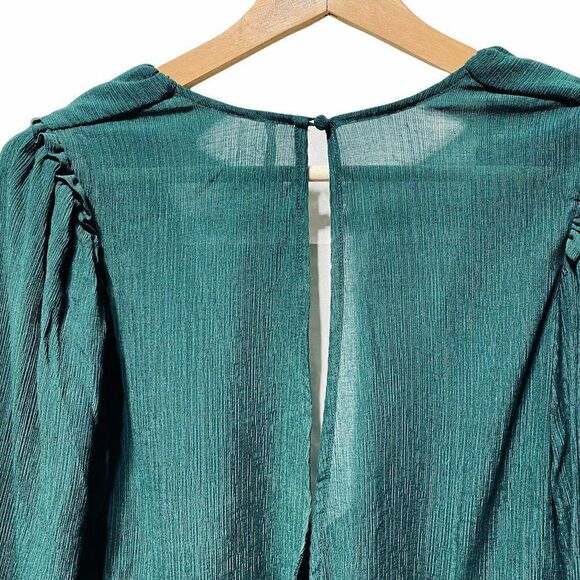 New Free People Daia Blouse Garden Gem - Picture 5 of 6